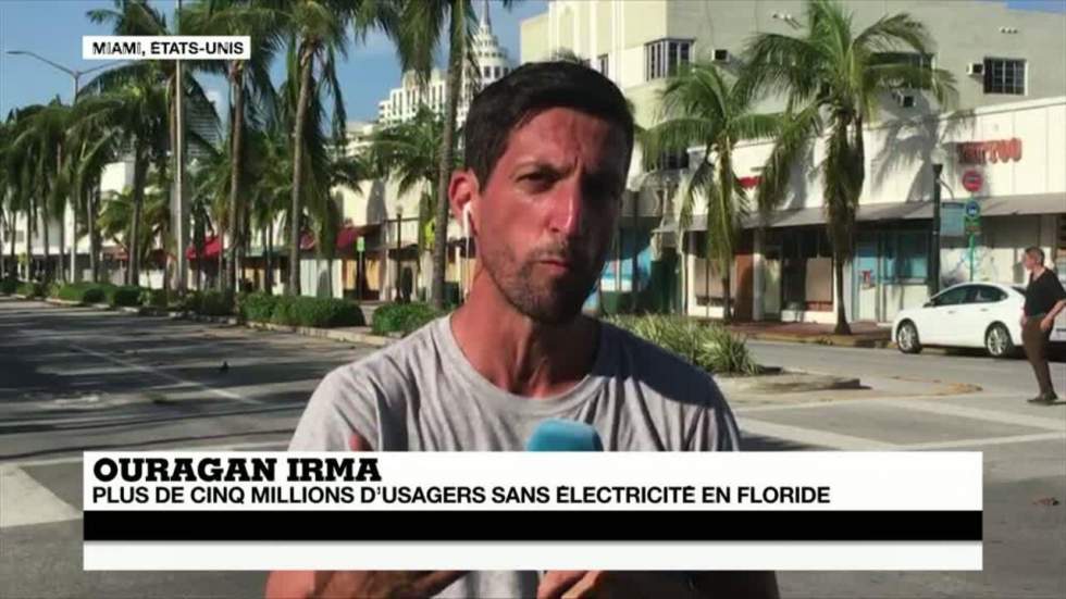 En Floride, l'ouragan Irma a été moins destructeur que prévu