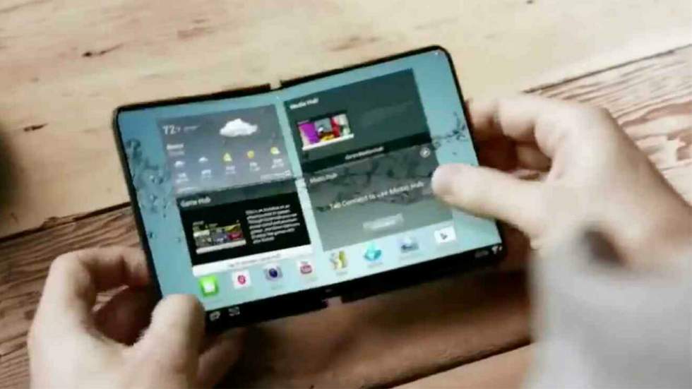 Samsung prévoit de commercialiser un smartphone pliable en 2018