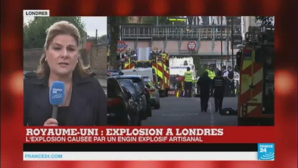 Une vingtaine de blessés après l'explosion d'une bombe artisanale dans le métro de Londres