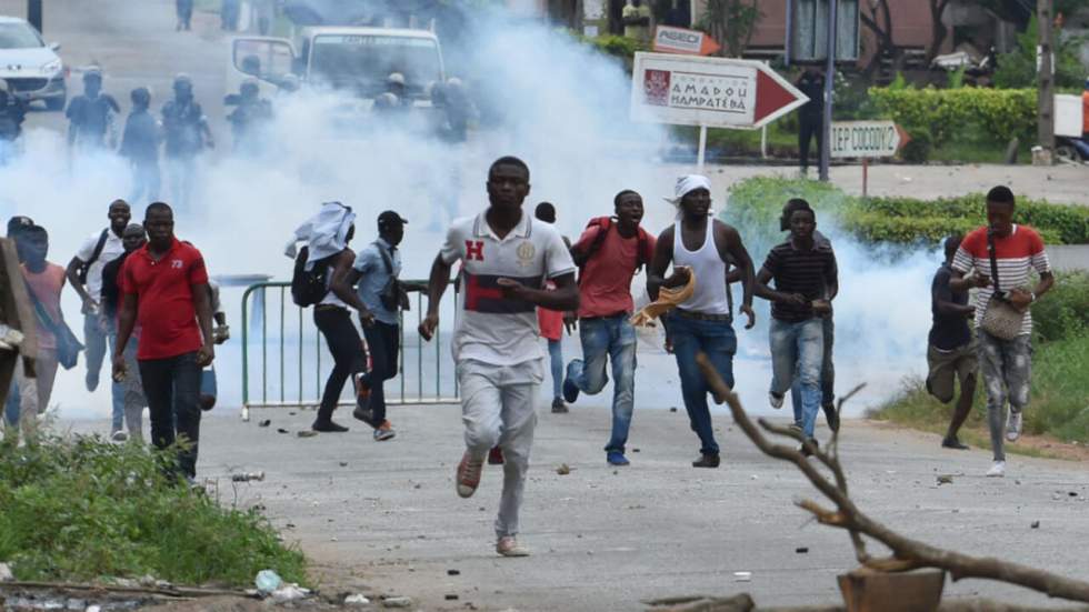 Affrontements entre policiers et étudiants ivoiriens à Abidjan