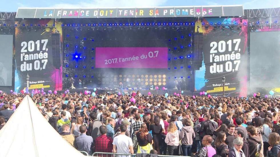 À Paris, un concert pour l'aide au développement