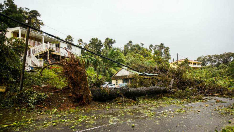 Ouragan Maria : deux disparus en Guadeloupe, Porto Rico balayé