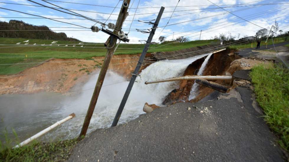 Porto Rico : des évacuations près d'un barrage fissuré après le passage de Maria