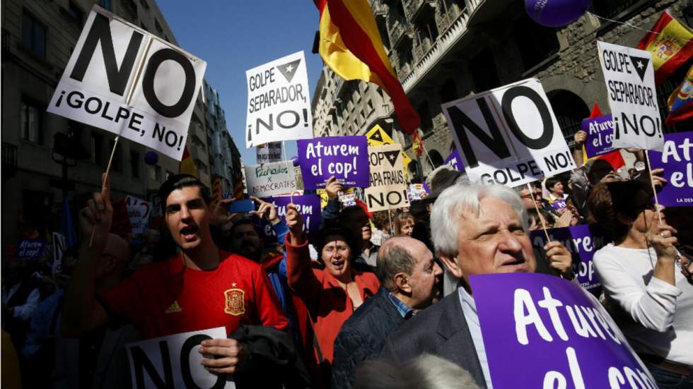 Référendum en Catalogne : les anti, une "majorité silencieuse"