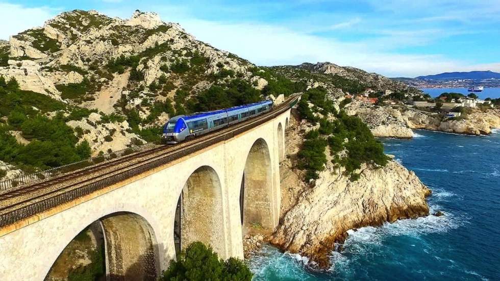 À bord du mythique train de la Côte bleue À bord du mythique train de la Côte bleue