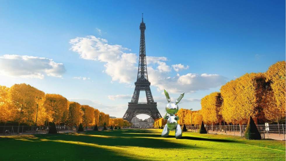 Snapchat affiche des œuvres de Jeff Koons en réalité augmentée à Paris, New York ou Sydney