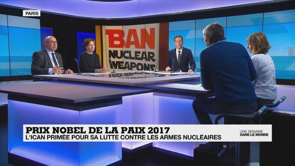 Prix Nobel de la paix : l'ICAN primée pour sa lutte contre les armes nucléaires