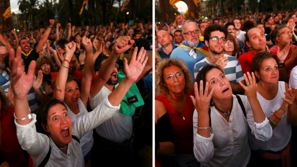 Catalogne : les indépendantistes déçus, mais Puigdemont conserve leur soutien