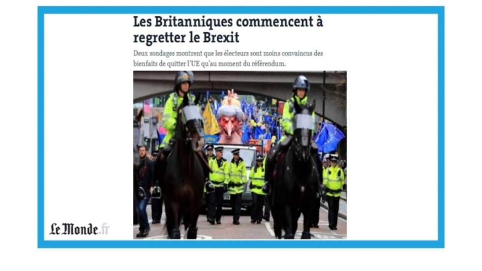 Brexit: "si tu reviens, j'annule tout ?"