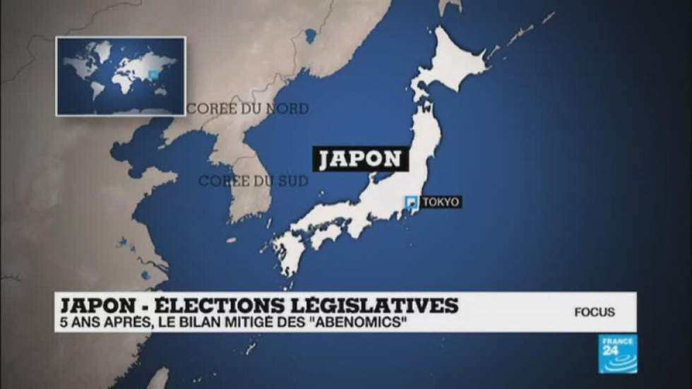 Législatives au Japon : le Premier ministre Shinzo Abe, un favori au bilan économique controversé