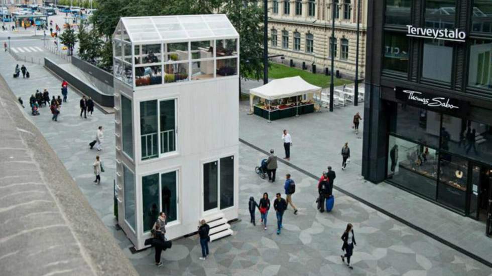 Tikku, le "micro-appartement" qui tient sur une place de parking et qui veut révolutionner l’urbanisme Tikku, le "micro-appartement" qui tient sur une place de parking et qui veut révolutionner l’urbanisme