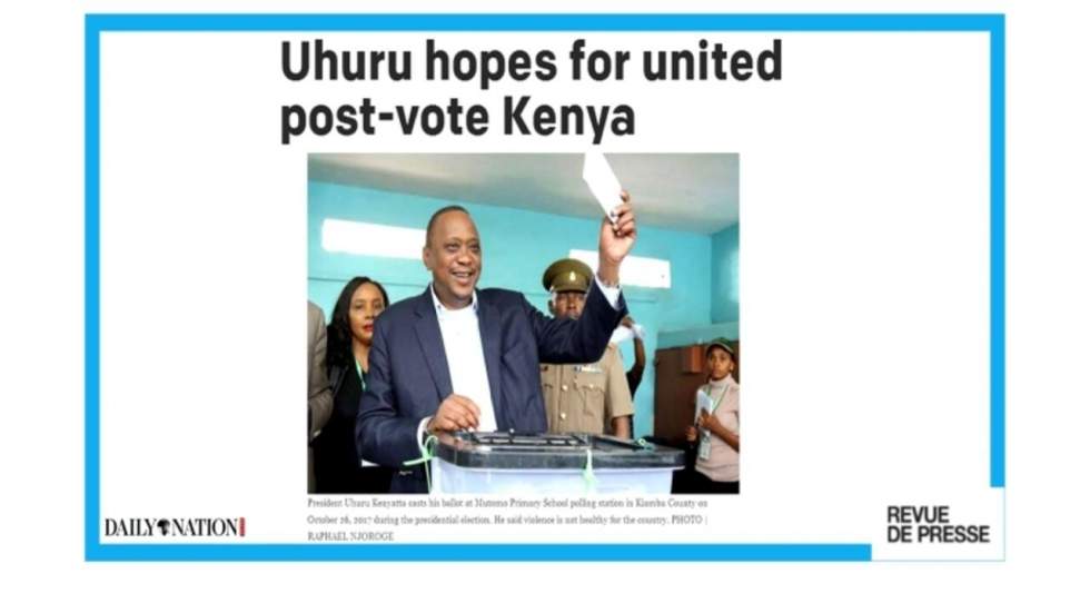 "Uhuru espère un Kenya uni"