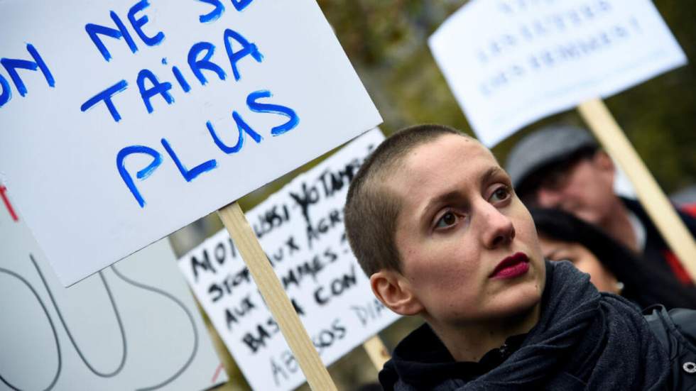 Au rassemblement contre le harcèlement : "#MeToo a été une délivrance"