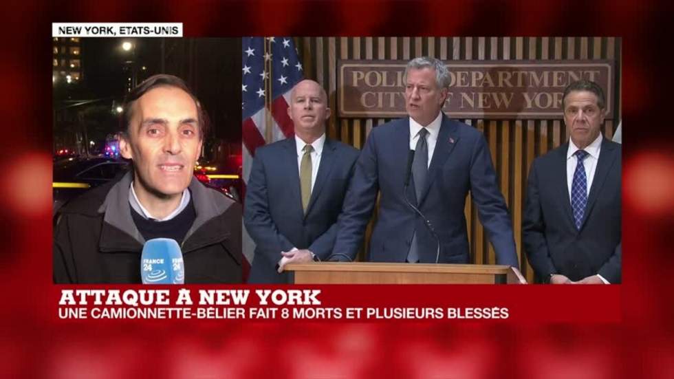 Ce qu'on sait de l'attaque "terroriste" qui a fait huit morts à New York Ce qu'on sait de l'attaque "terroriste" qui a fait huit morts à New York