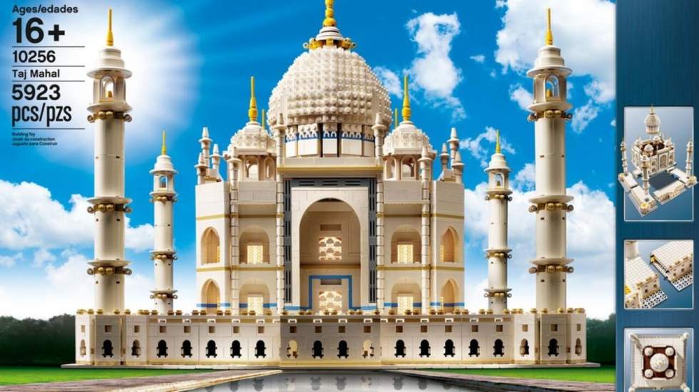 On va pouvoir (re)construire le Taj Mahal en Lego dans notre salon