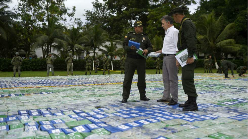 En images : saisie de 12 tonnes de cocaïne en Colombie, un record