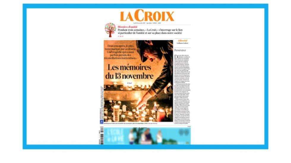 Attentats du 13-Novembre : "Ne pas baisser la tête, ne pas baisser les bras" Attentats du 13-Novembre : "Ne pas baisser la tête, ne pas baisser les bras"