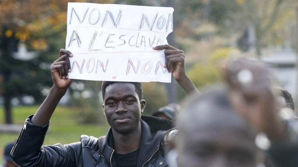 Un millier de manifestants à Paris pour dénoncer des cas d'esclavage en Libye