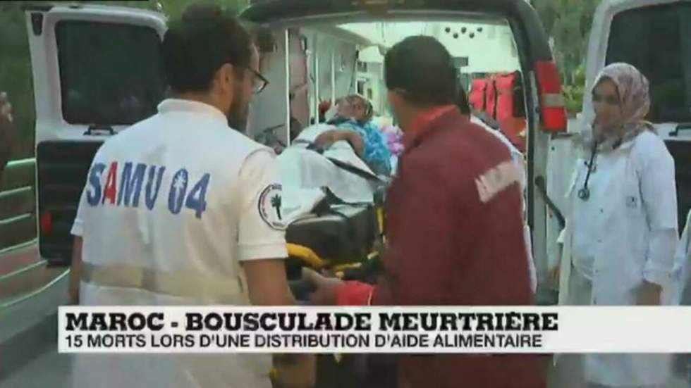 Maroc : plusieurs morts dans une bousculade lors d'une distribution d'aide
