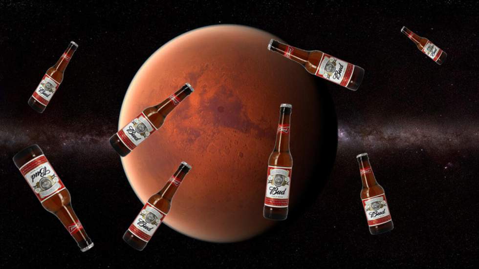 Budweiser a une nouvelle mission : envoyer de la bière sur Mars