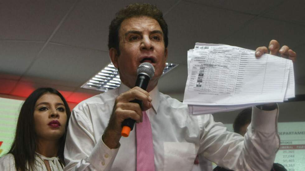 Au Honduras, le président en passe d'être réélu, son opposant crie à la fraude