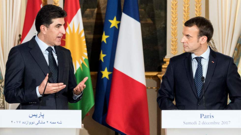 Irak : Emmanuel Macron appelle à l'ouverture du dialogue entre Bagdad et les Kurdes Irak : Emmanuel Macron appelle à l'ouverture du dialogue entre Bagdad et les Kurdes