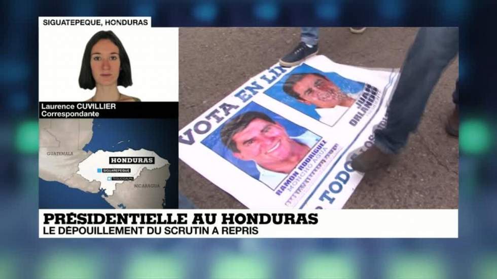 Présidentielle au Honduras : reprise du dépouillement et des manifestations