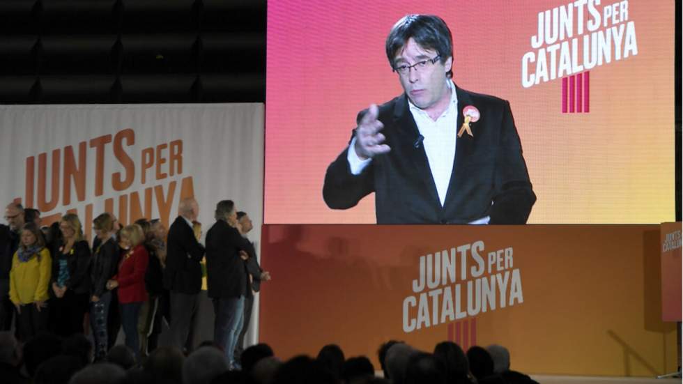 Catalogne : Puigdemont lance la campagne par un meeting à Bruxelles Catalogne : Puigdemont lance la campagne par un meeting à Bruxelles