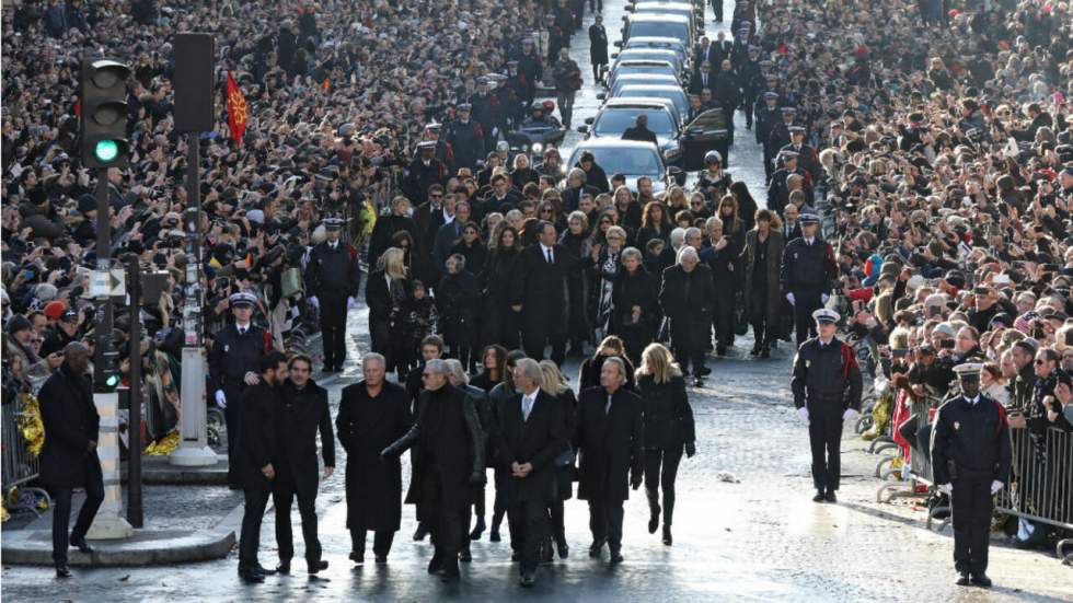 La France a rendu un dernier hommage à Johnny Hallyday