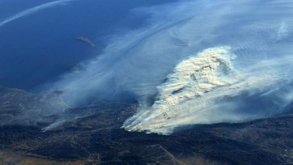 Les incendies en Californie semblent encore plus gigantesques vus de l'espace