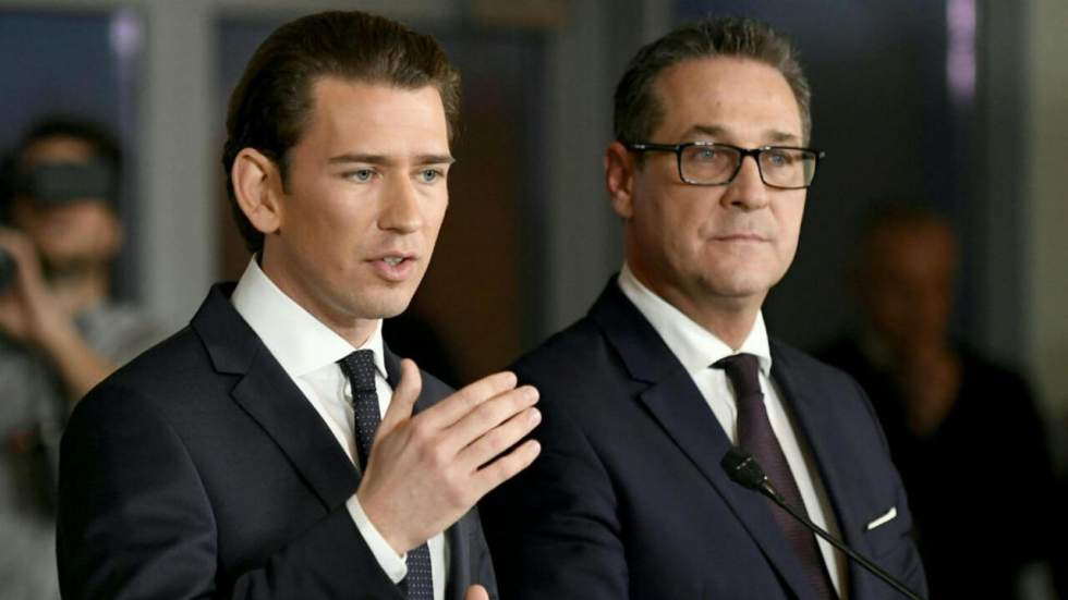 Autriche : l'extrême droite obtient les ministères des Affaires étrangères, de l'Intérieur et de la Défense Autriche : l'extrême droite obtient les ministères des Affaires étrangères, de l'Intérieur et de la Défense