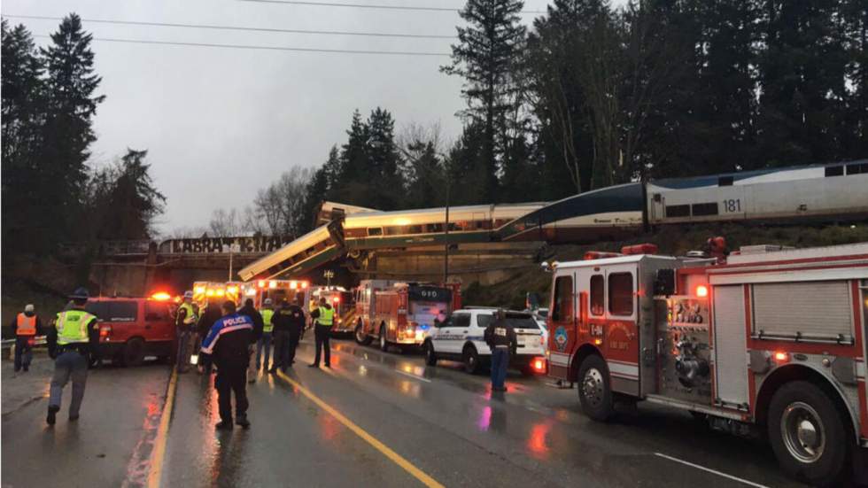 États-Unis : plusieurs morts et des dizaines de blessés lors du déraillement d'un train