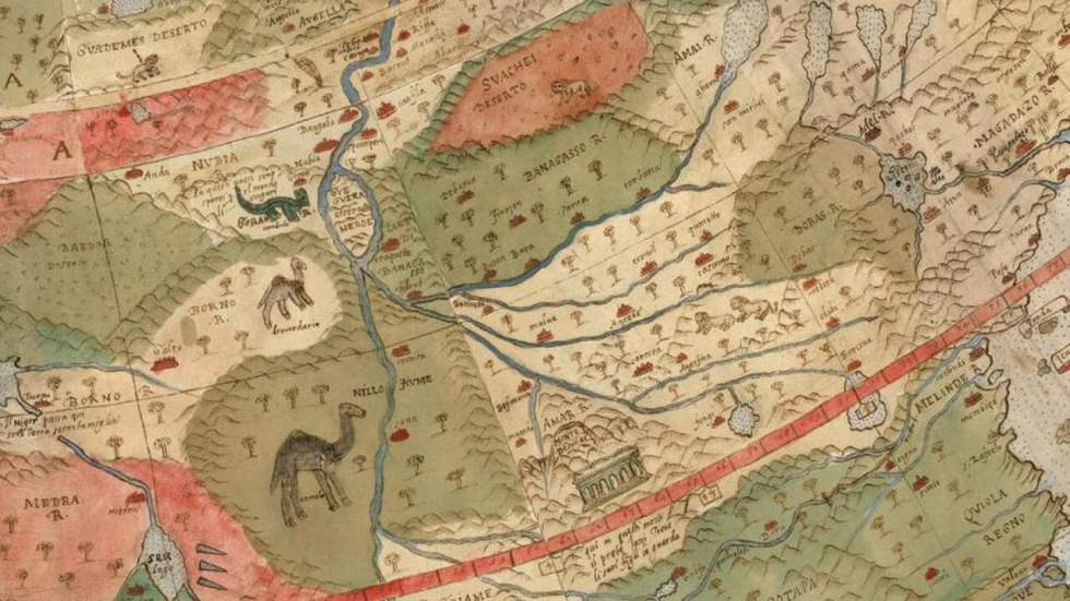 En 1587, un cartographe a réalisé un immense atlas du monde rempli de licornes de Sibérie et autres créatures étranges