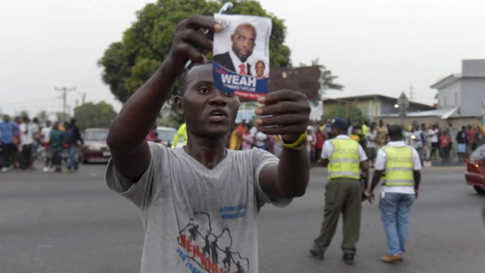 L'ancien footballeur George Weah remporte la présidentielle au Liberia