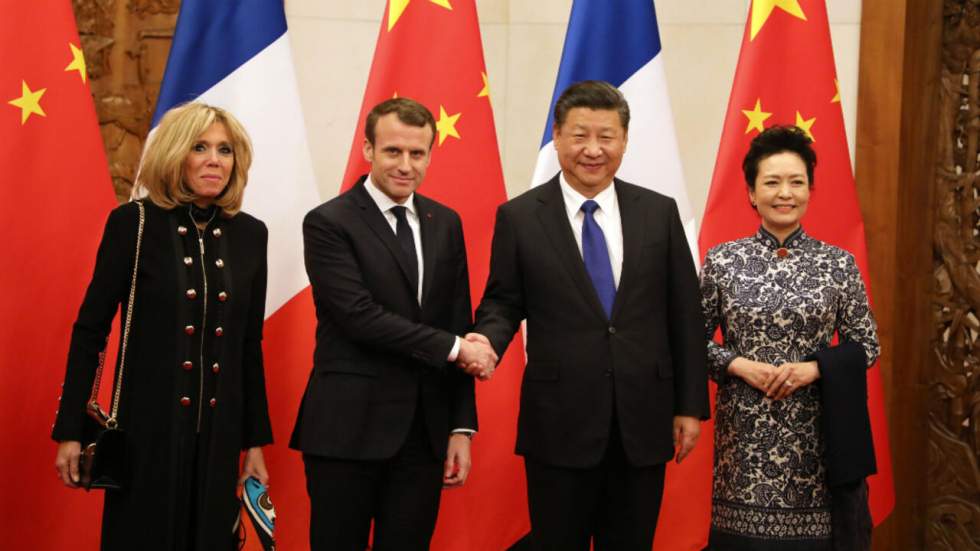 Emmanuel Macron veut ouvrir une brèche dans le protectionnisme chinois