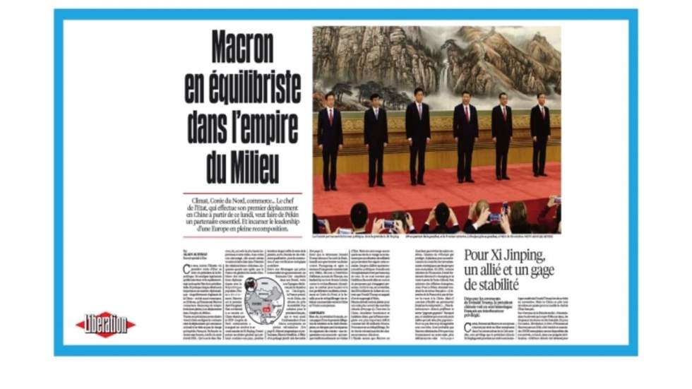 "Les tribulations de Macron en Chine"