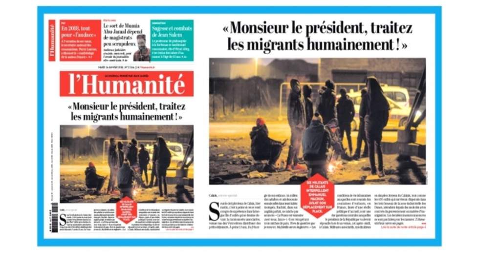 "Monsieur le président, traitez les migrants humainement !"