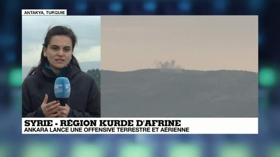 Syrie : Afrin sous le feu de l'armée turque