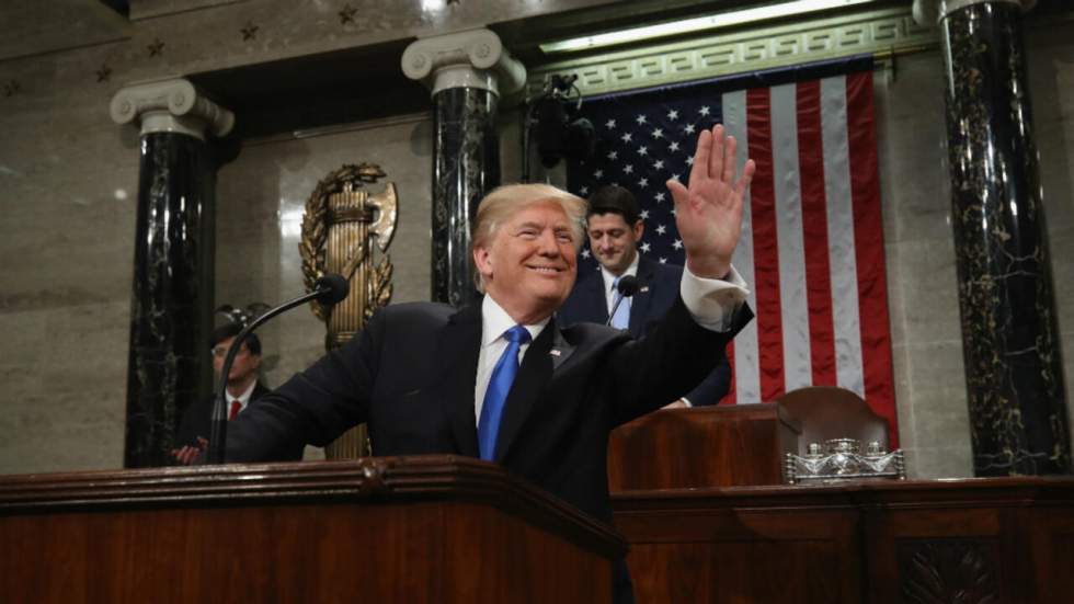 Vidéo : le premier discours de Donald Trump sur l'état de l'Union en direct