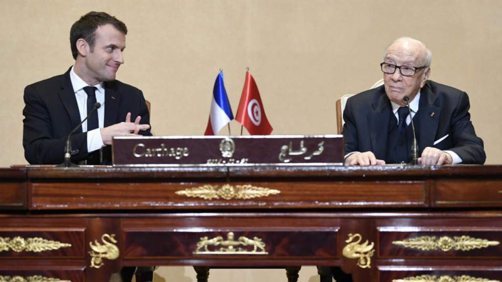 Emmanuel Macron annonce un soutien renforcé à la démocratie tunisienne Emmanuel Macron annonce un soutien renforcé à la démocratie tunisienne