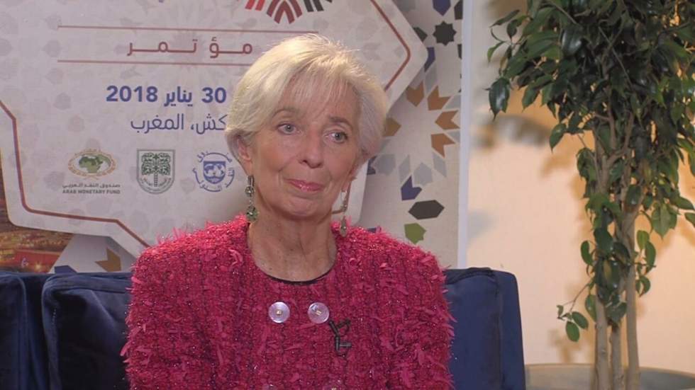 Christine Lagarde : "Les prévisions de croissance mondiale sont plutôt bonnes" Christine Lagarde : "Les prévisions de croissance mondiale sont plutôt bonnes"