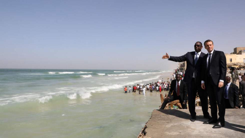 Sénégal : à Saint-Louis, Macron promet 15 millions d'euros contre le réchauffement climatique