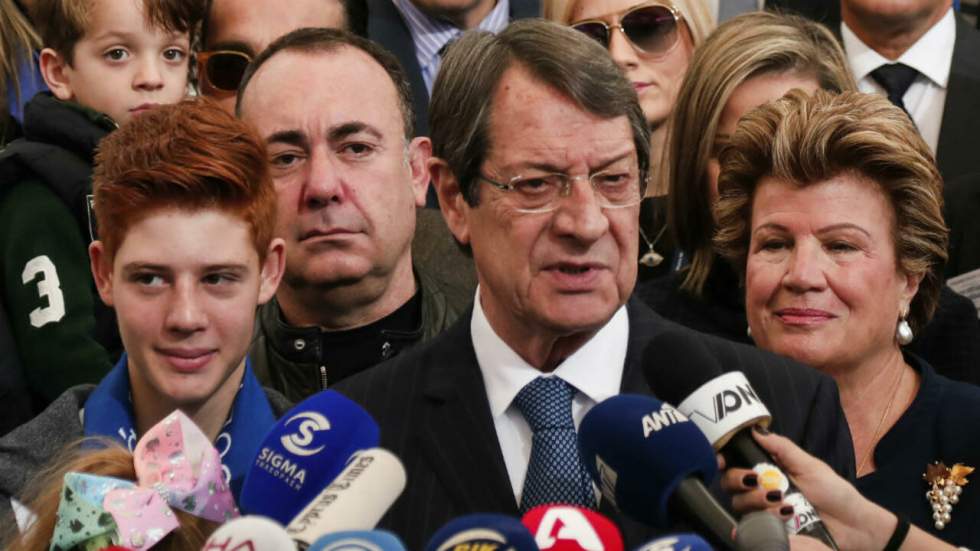Chypre : le président conservateur Nicos Anastasiades réélu Chypre : le président conservateur Nicos Anastasiades réélu
