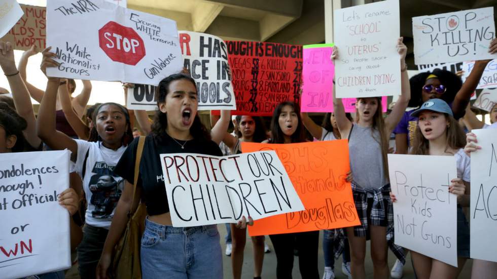 Quand Snapchat devient le témoin de l'immense mobilisation lycéenne contre les armes en Floride