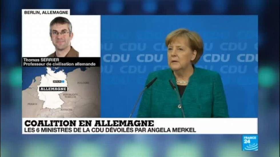 Allemagne : politiquement affaiblie, Angela Merkel ouvre son gouvernement à ses opposants