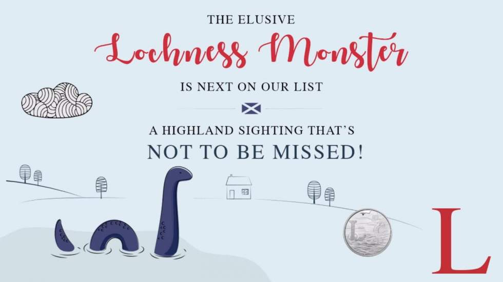 Le monstre du Loch Ness a maintenant droit à sa pièce de monnaie au Royaume-Uni