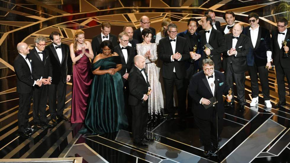 "La forme de l'eau" de Guillermo del Toro remporte l'Oscar du meilleur film