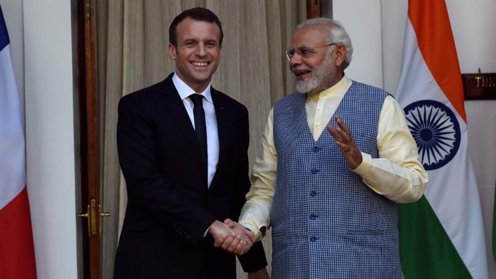 Visite d'Emmanuel Macron en Inde : 13 milliards d'euros de contrats signés