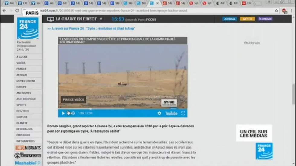 Comment les médias traitent le 7ème anniversaire de la guerre en Syrie ?