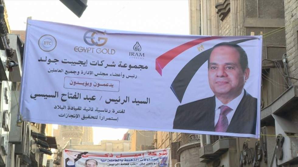 Egypte : en campagne aux côtés des partisans du président Sissi